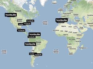 HootSuite around the world
