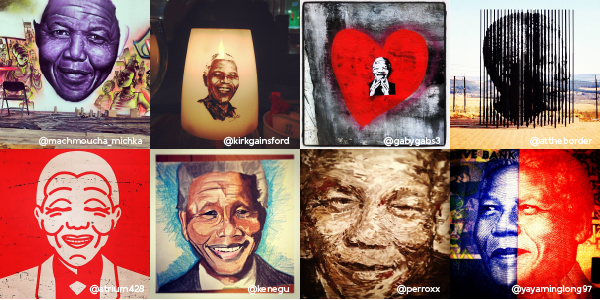 All images sourced from the Statigram app on HootSuite.
