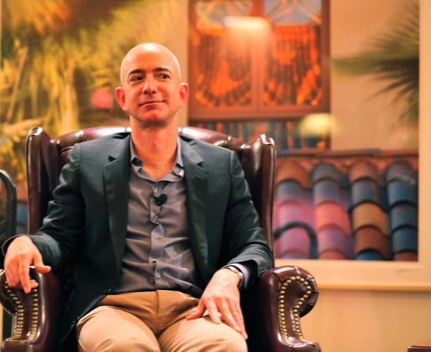 The new owner of the Washington Post, Jeff Bezos. Image by jurvetson.