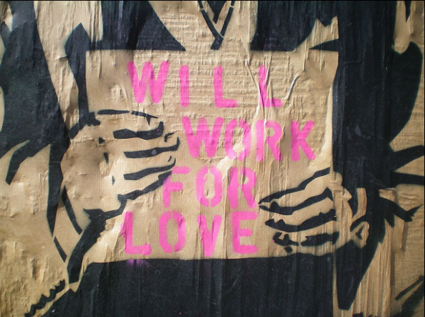 Will work for love