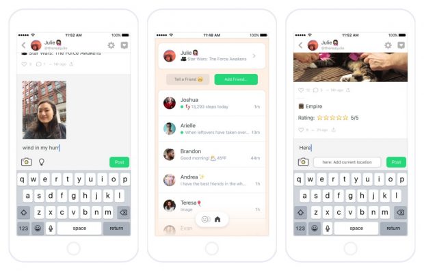 Screenshots from Peach