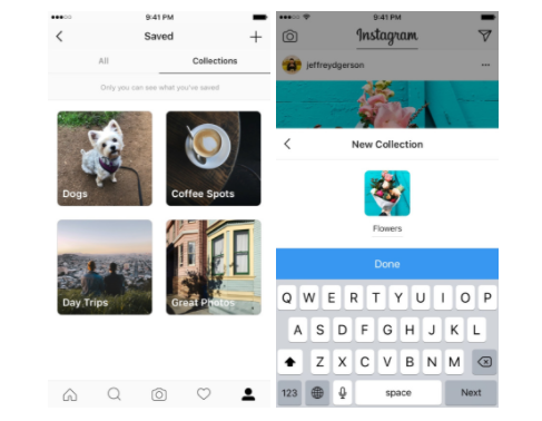 Pinterest e Instagram