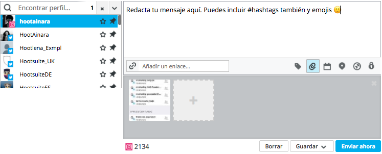 programar en instagram
