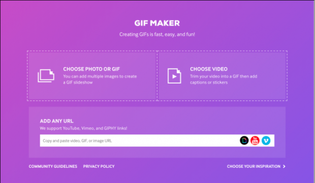 how to create a gif