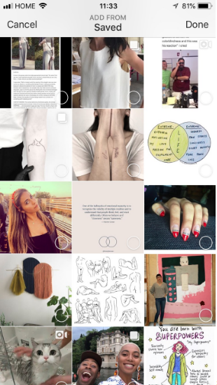 instagram collections