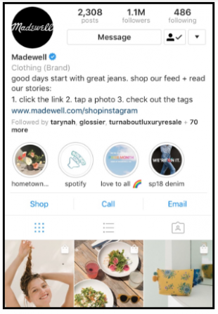 11 Excellent Brand Bios On Instagram To Inspire Your Own Social Media Marketing Management Dashboard