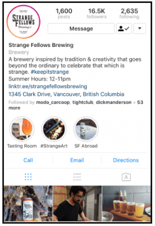 instagram bio ideas for business