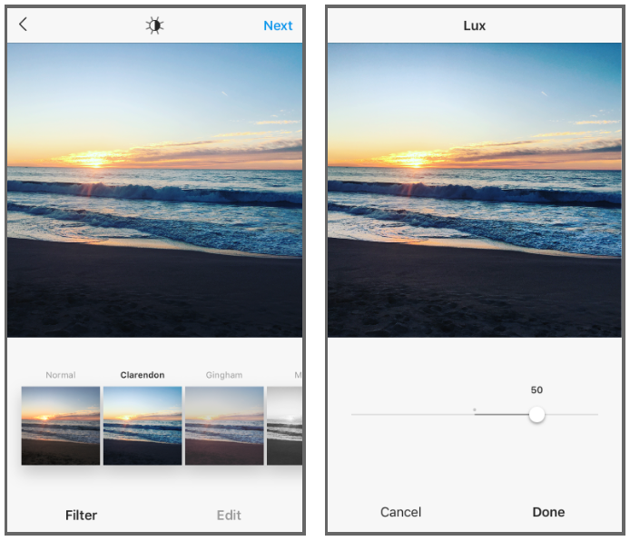 instagram filters for photos