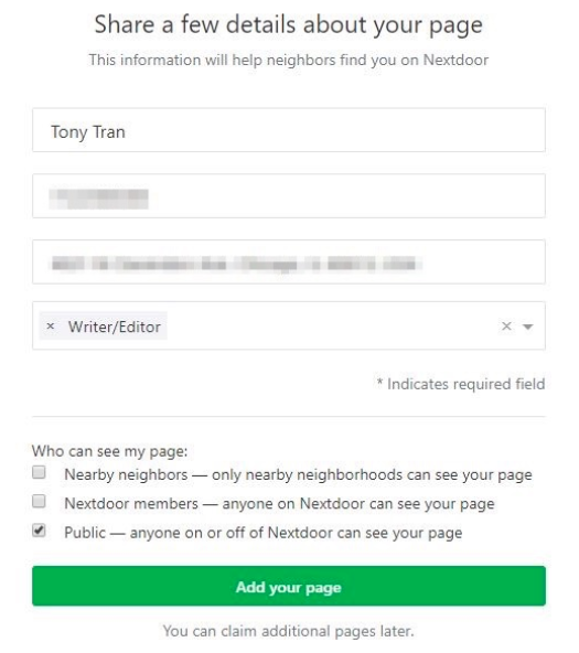 nextdoor app