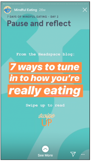 Headspace Instagram poll part 3