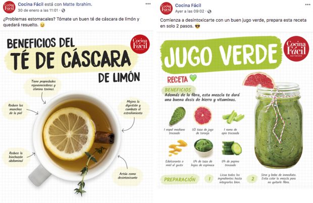 Imágenes para Facebook (Infografías)