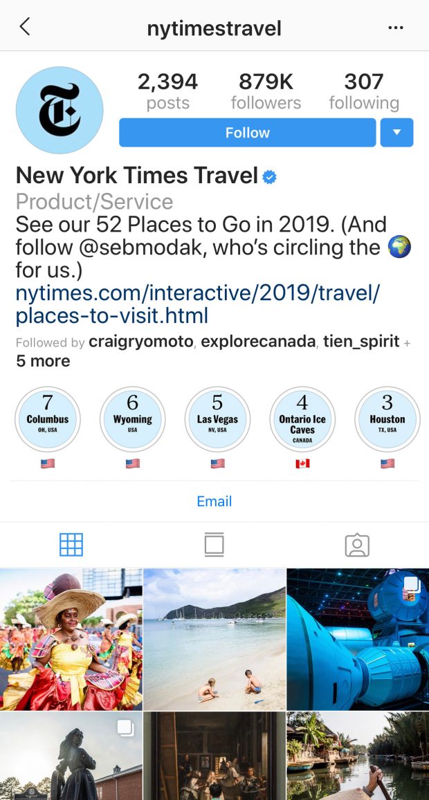 instagram highlight cover travel