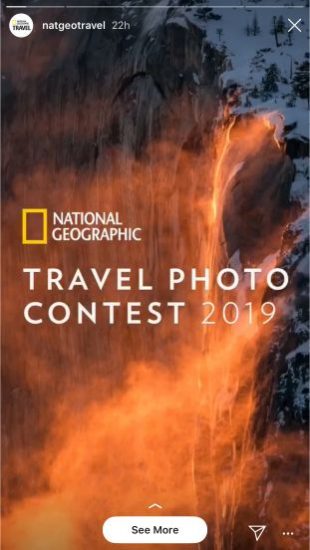 Concours Histoires Instagram National Geographic