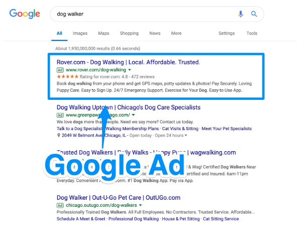 google my business ads