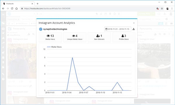 Panoramiq Instagram tool 