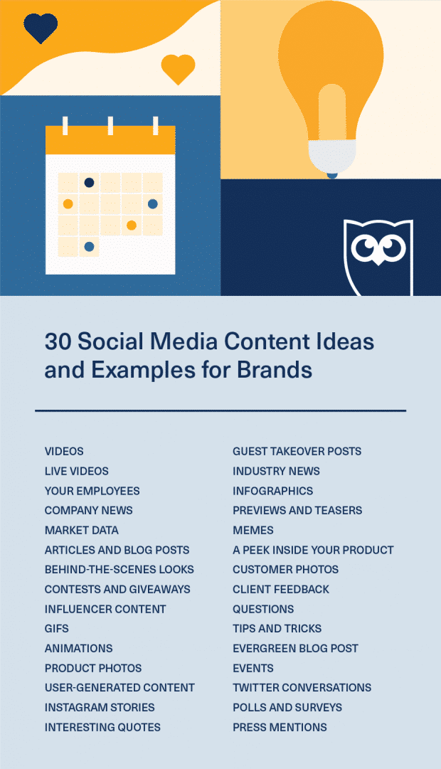 30 Social Media Content Ideas And Examples For Brands