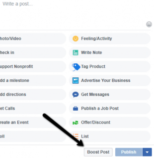 The Facebook Boost Post Button How To Use It And Get Results