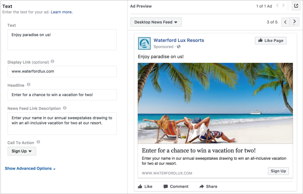 how to create facebook lead ads