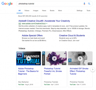 search results for "photoshop tutorial"