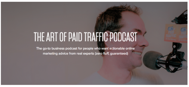 The Art of Paid Traffic podcast banner