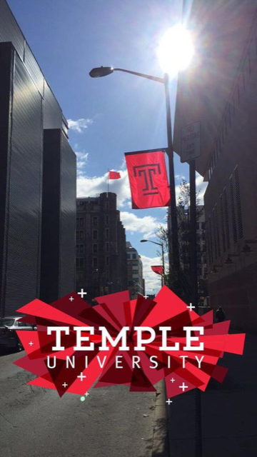 snapchat Temple University