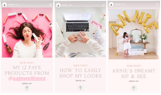 instagram stories templates by Jillian Harris