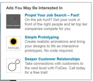 linkedin text ad