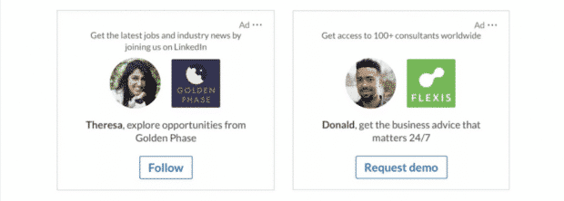 LinkedIn dynamic ads