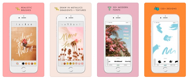 Une application de kit de conception pour Instagram