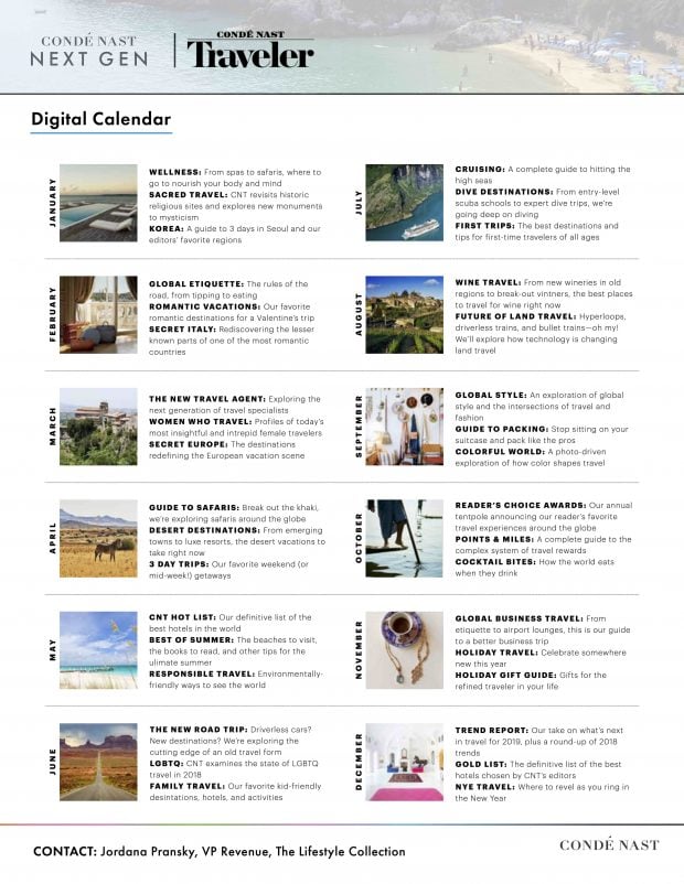 social media content calendar