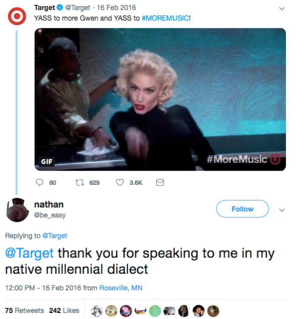 target tweet