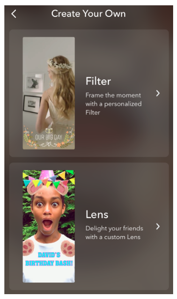 custom snapchat filter