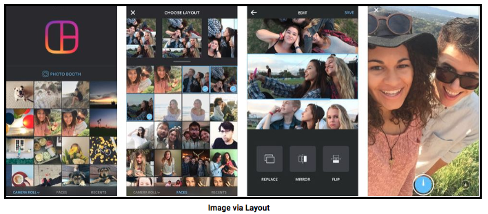 app for instagram posts layout